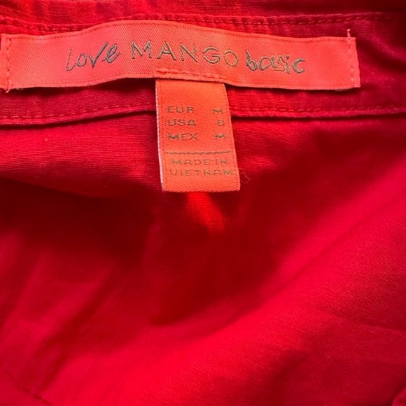 Shirt Dress Pink Love Mango Basic - Picture 2 of 2